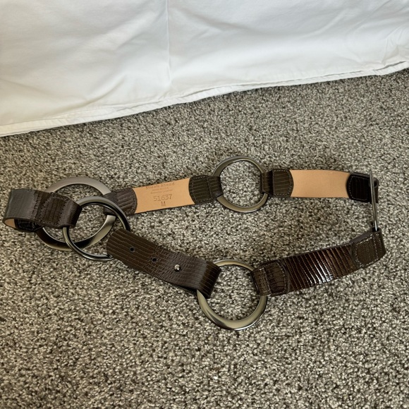Streets Ahead croc leather belt - Picture 1 of 6